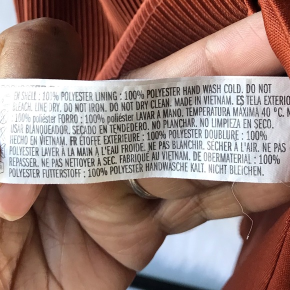 Rue21 Spaghetti Strap Orange Long Top - Picture 3 of 6